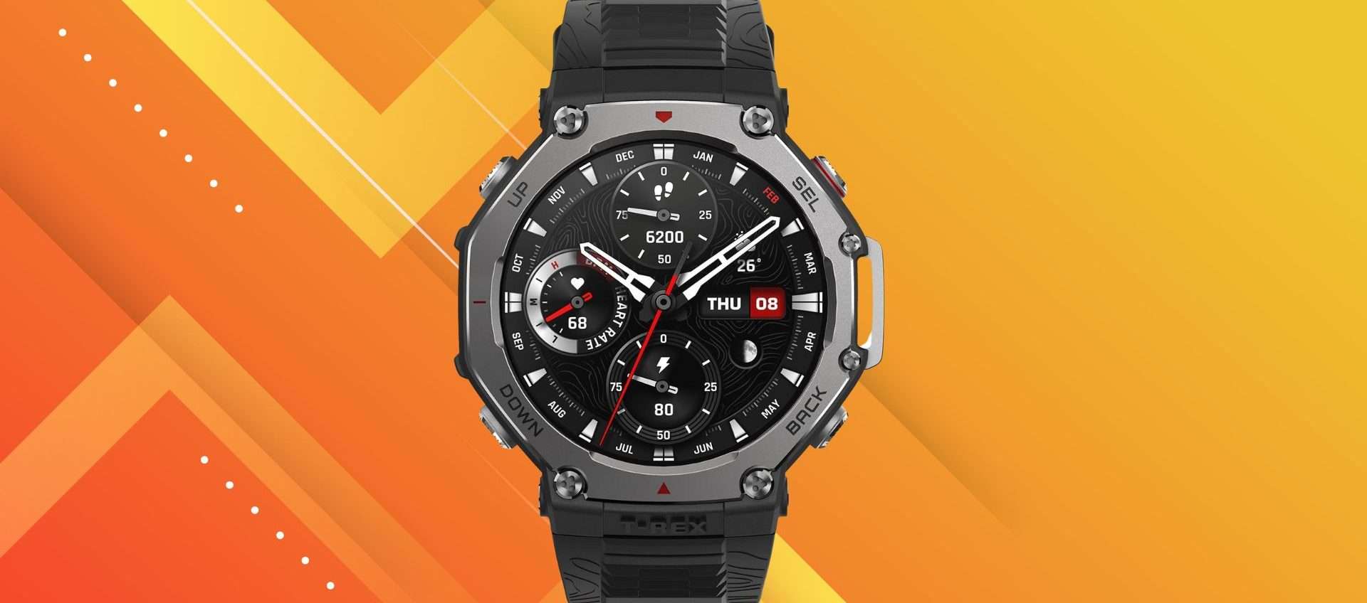 Amazfit T-Rex 3 in offerta: lo smartwatch rugged per avventure all'aperto Amazfit T-Rex 3 in offerta: lo smartwatch rugged per avventure all'aperto