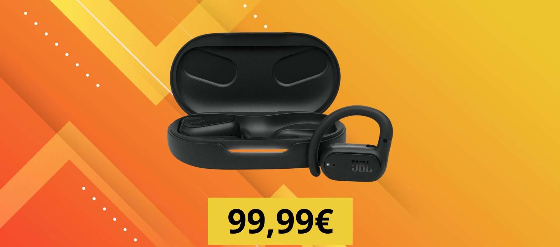 Risparmia il 33% sugli auricolari JBL Soundgear Sense: bassi perfetti e tanta autonomia Risparmia il 33% sugli auricolari JBL Soundgear Sense: bassi perfetti e tanta autonomia