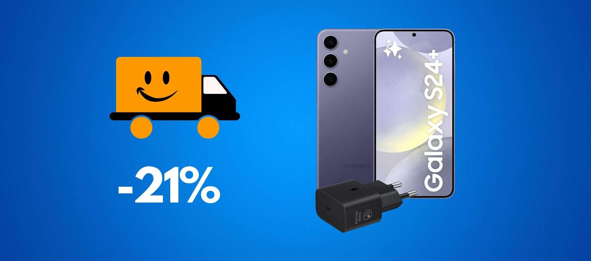 Samsung Galaxy S24+, prezzo in picchiata: con lo sconto del 21% è un best buy Samsung Galaxy S24+, prezzo in picchiata: con lo sconto del 21% è un best buy