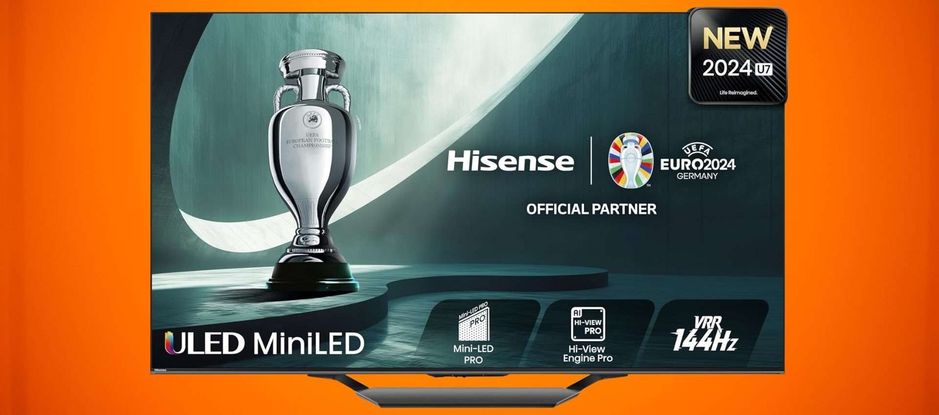 Offerta Hisense 55U72NQ: TV Mini-LED 4K a soli 599,99 euro (invece di 949,99) Offerta Hisense 55U72NQ: TV Mini-LED 4K a soli 599,99 euro (invece di 949,99)