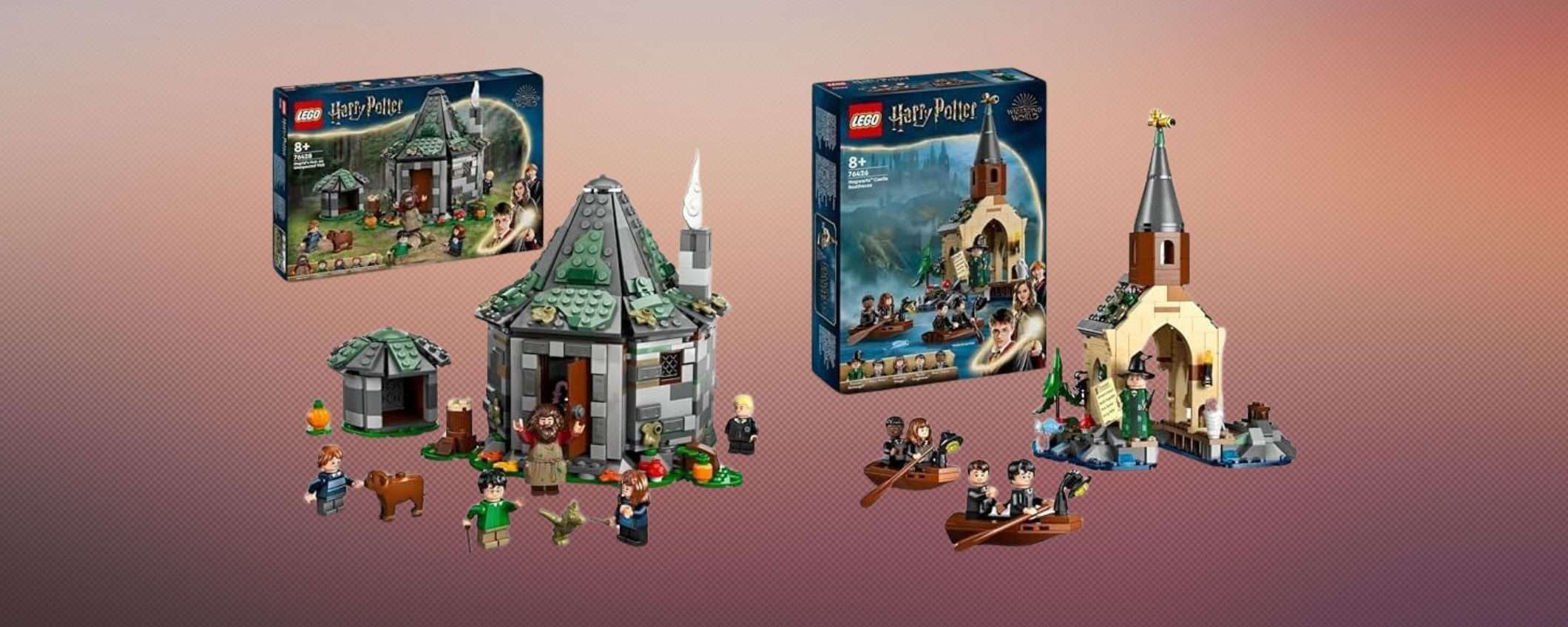 LEGO Harry Potter: un bundle con due set in offerta su Amazon LEGO Harry Potter: un bundle con due set in offerta su Amazon