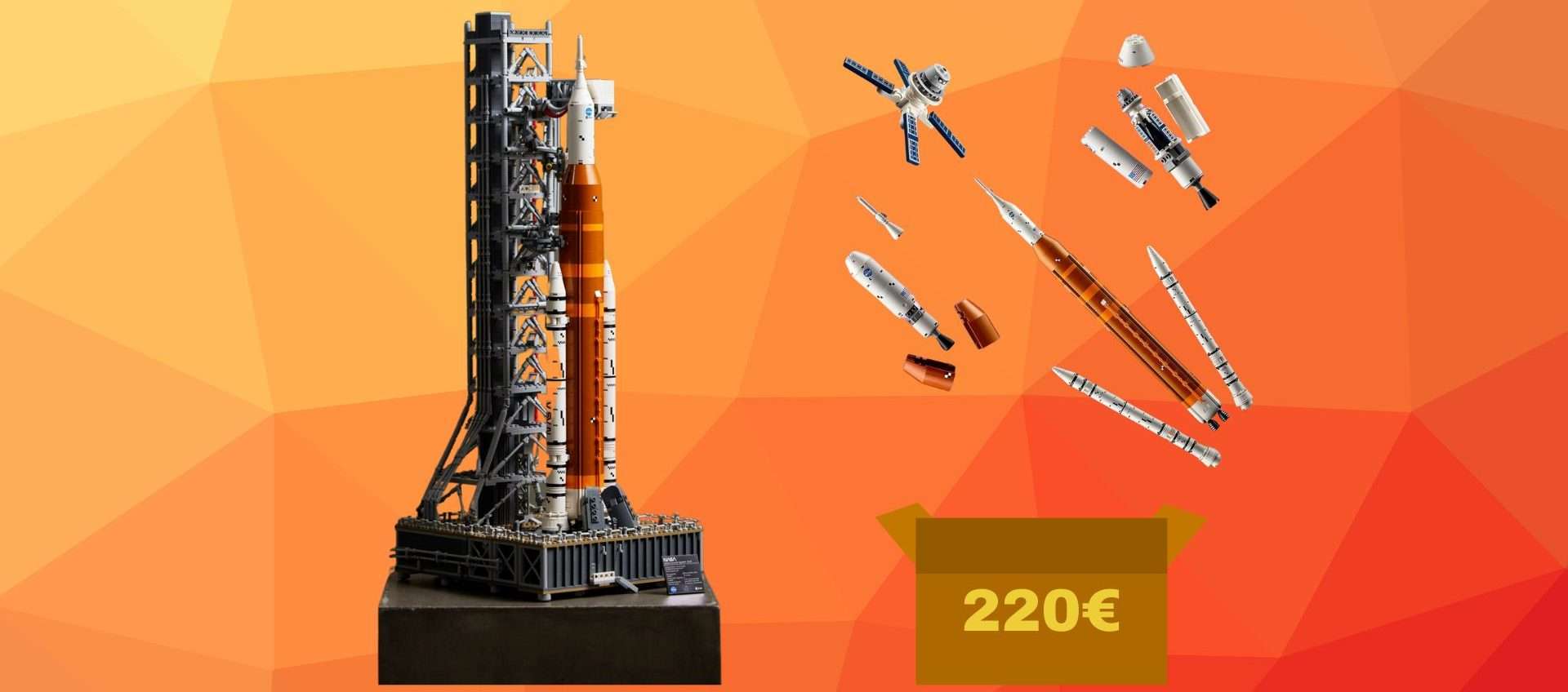 LEGO NASA Artemis SLS (10341): sconto top, pochi pezzi rimasti LEGO NASA Artemis SLS (10341): sconto top, pochi pezzi rimasti