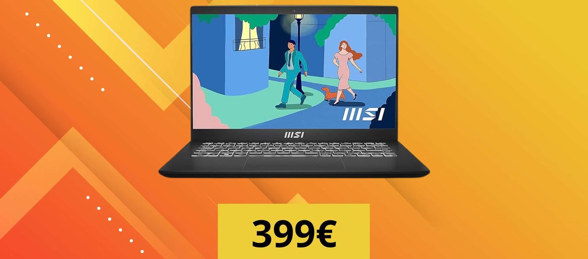 MSI Modern 14: notebook versatile in offerta ad un prezzo eccezionale MSI Modern 14: notebook versatile in offerta ad un prezzo eccezionale