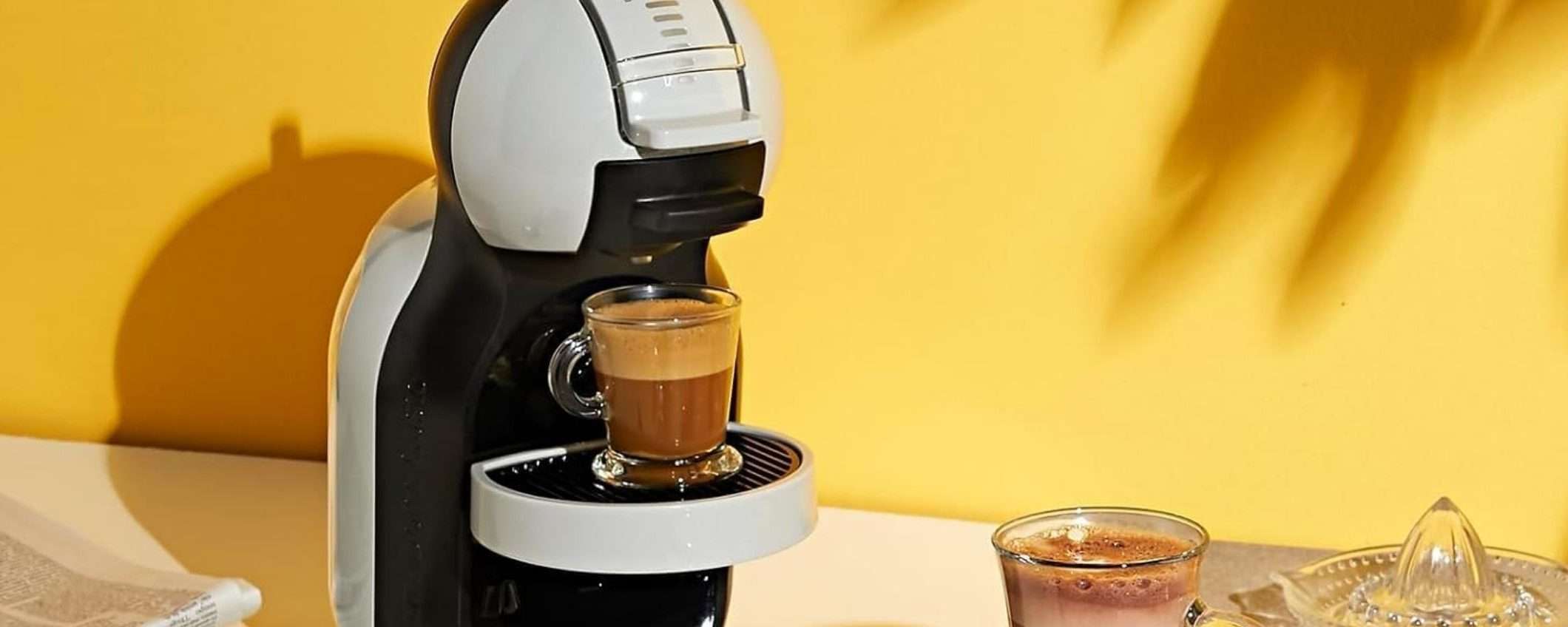 Nescafé Dolce Gusto Krups Mini Me: la macchinetta del caffè in maxi sconto (-40%) Nescafé Dolce Gusto Krups Mini Me: la macchinetta del caffè in maxi sconto (-40%)
