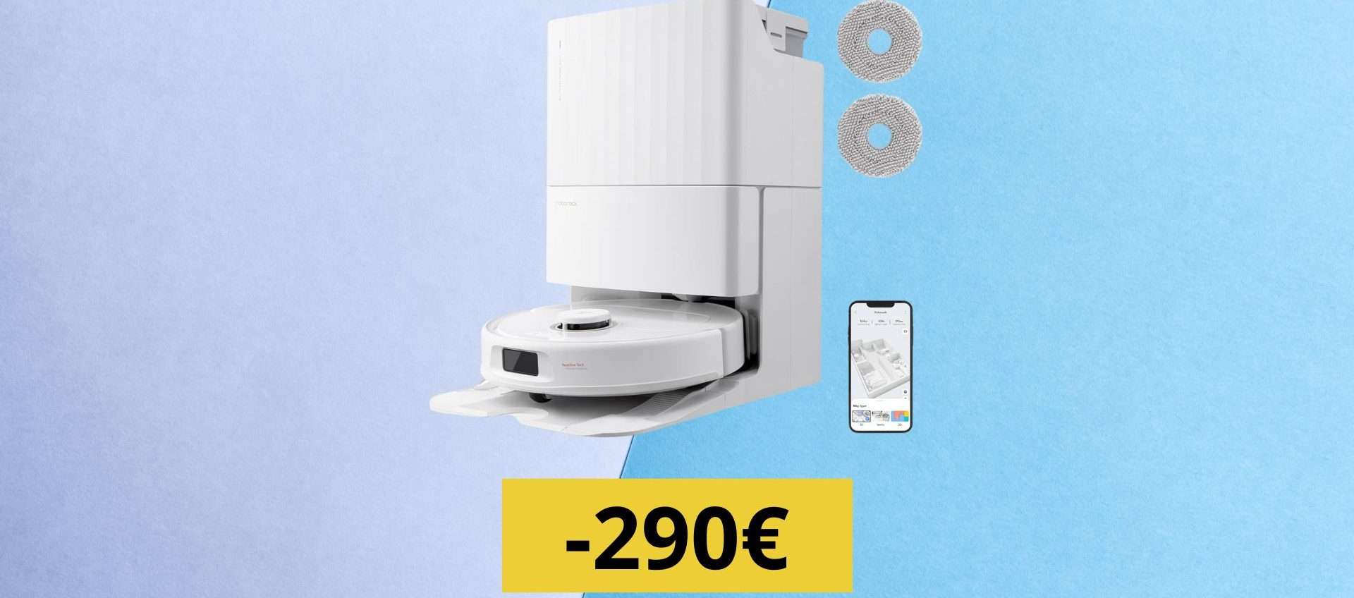 Roborock Qrevo Pro, il prezzo crolla di 290€: il robot premium da comprare subito Roborock Qrevo Pro, il prezzo crolla di 290€: il robot premium da comprare subito