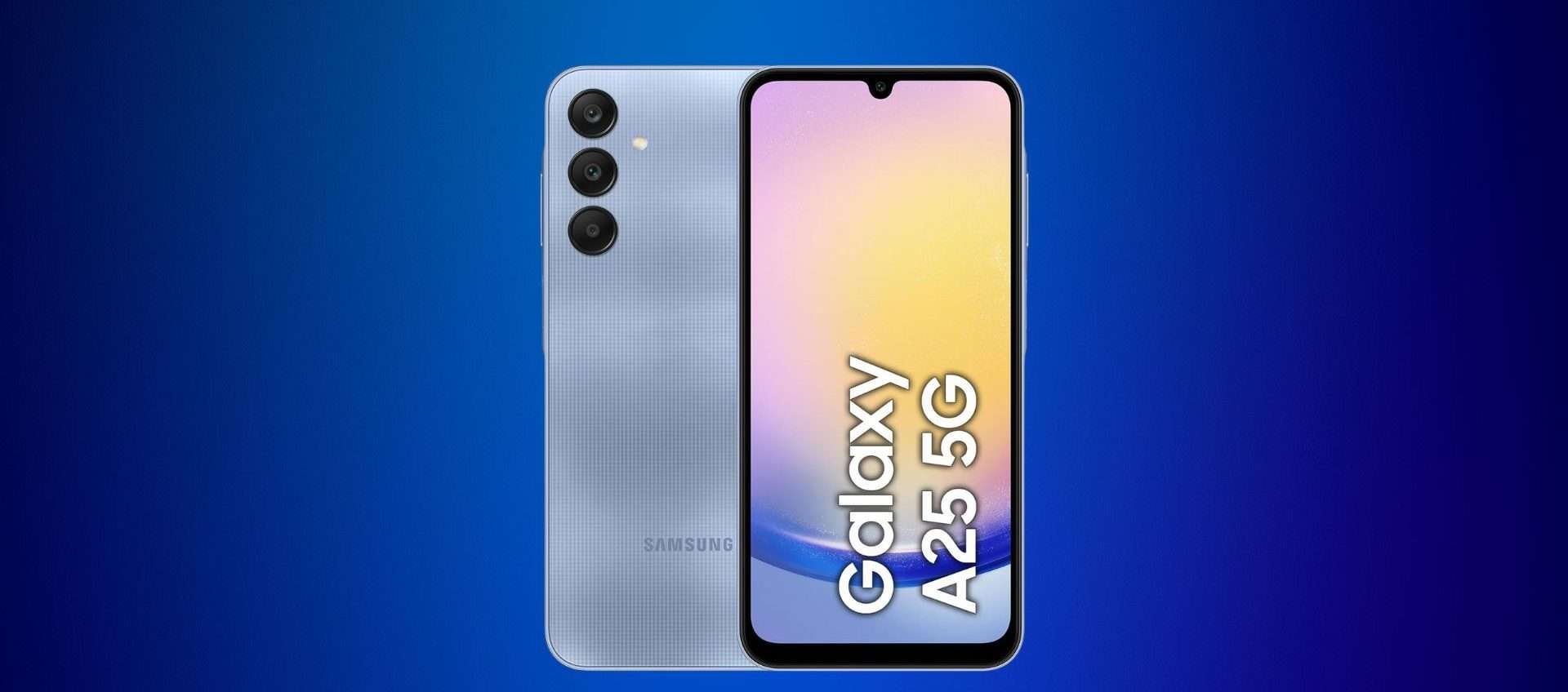Samsung Galaxy A25 5G in offerta del 39%: oggi è tuo a meno di 200€ Samsung Galaxy A25 5G in offerta del 39%: oggi è tuo a meno di 200€
