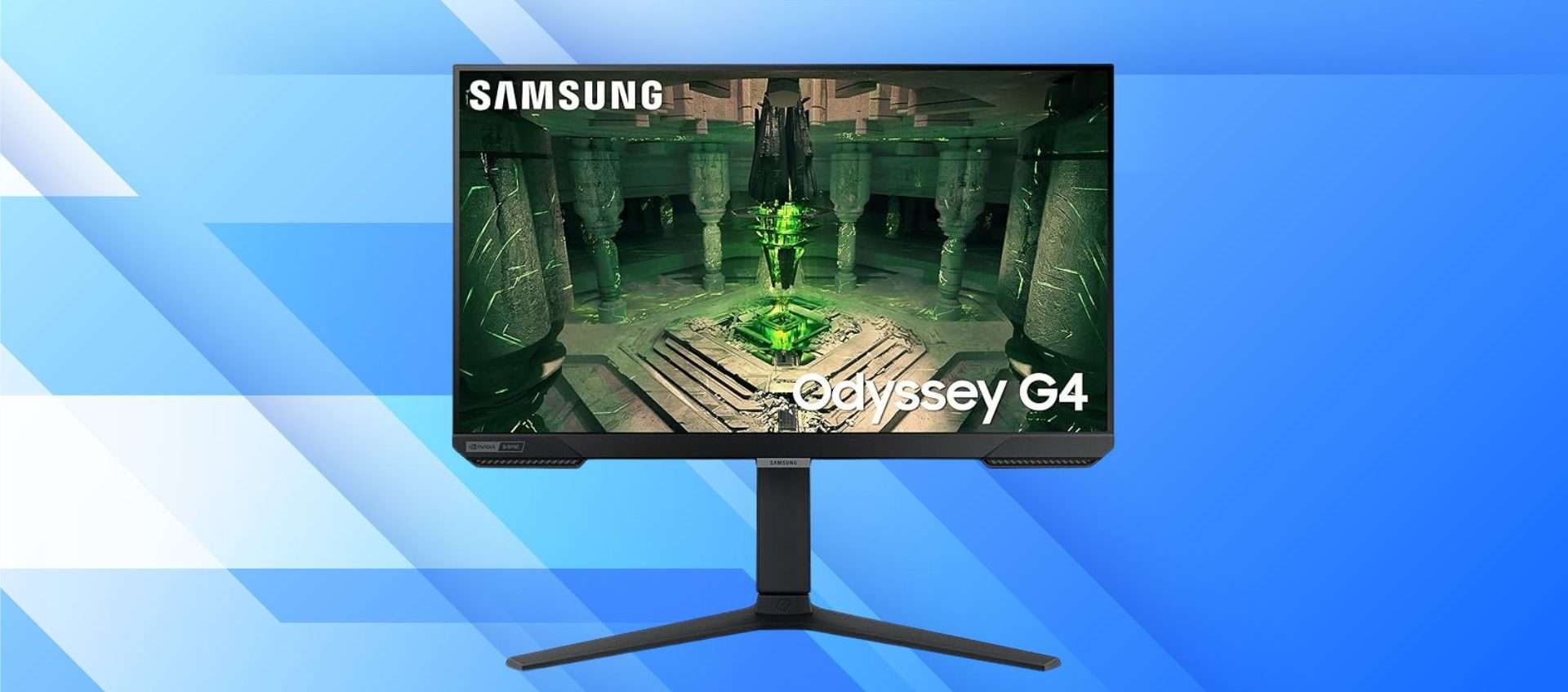 Monitor Samsung Odyssey G4: con il 47% di sconto è un best buy Monitor Samsung Odyssey G4: con il 47% di sconto è un best buy