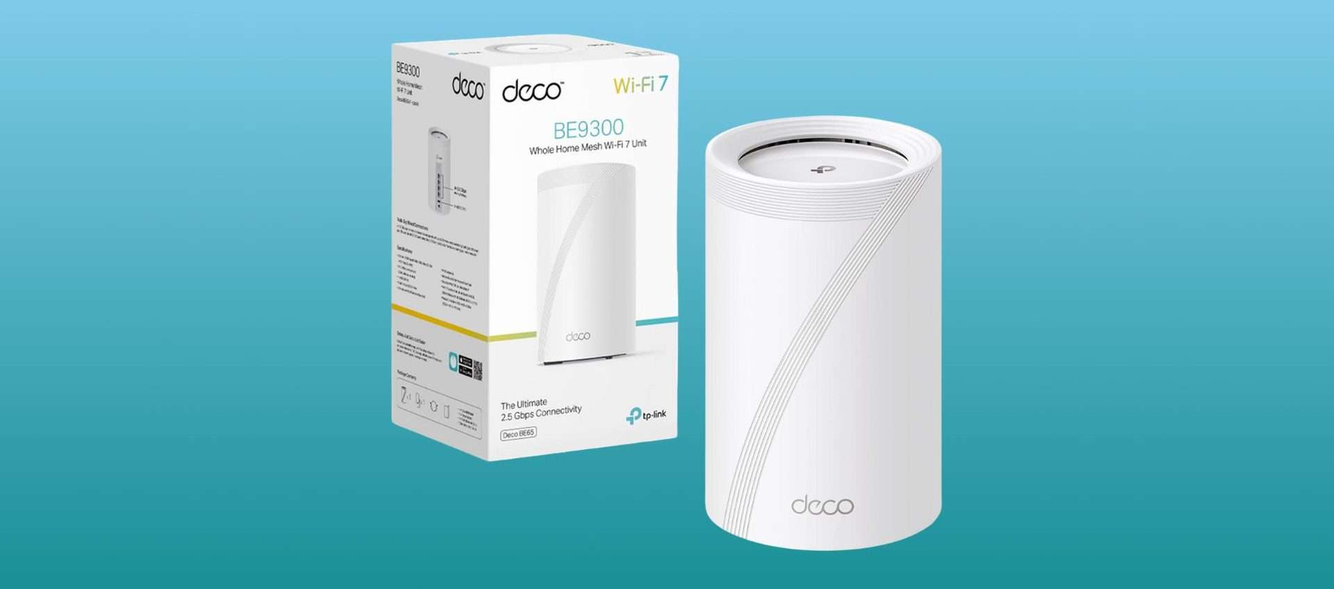 Wi-Fi 7 ad un prezzo democratico: il TP-Link Deco BE65 in offerta del 25% Wi-Fi 7 ad un prezzo democratico: il TP-Link Deco BE65 in offerta del 25%