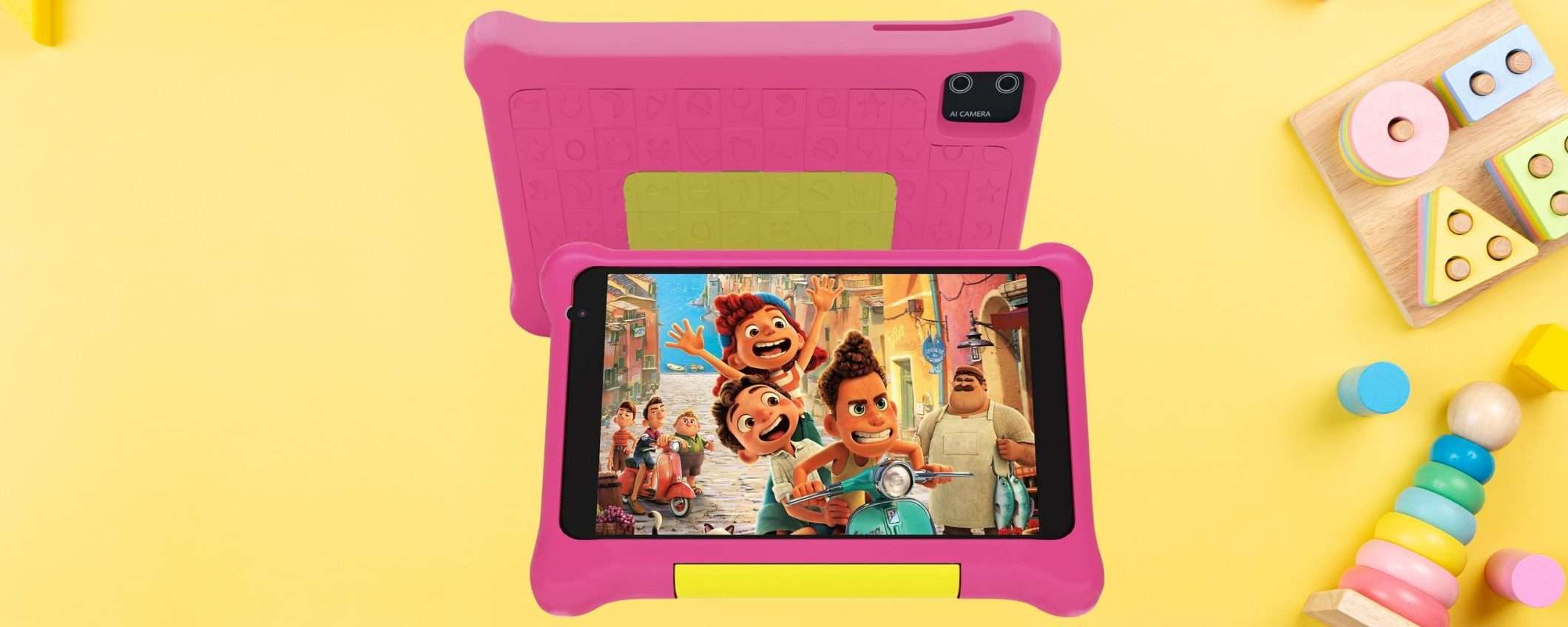 Questo tablet per bambini in offerta a 45 euro è il regalo che stavi cercando Questo tablet per bambini in offerta a 45 euro è il regalo che stavi cercando
