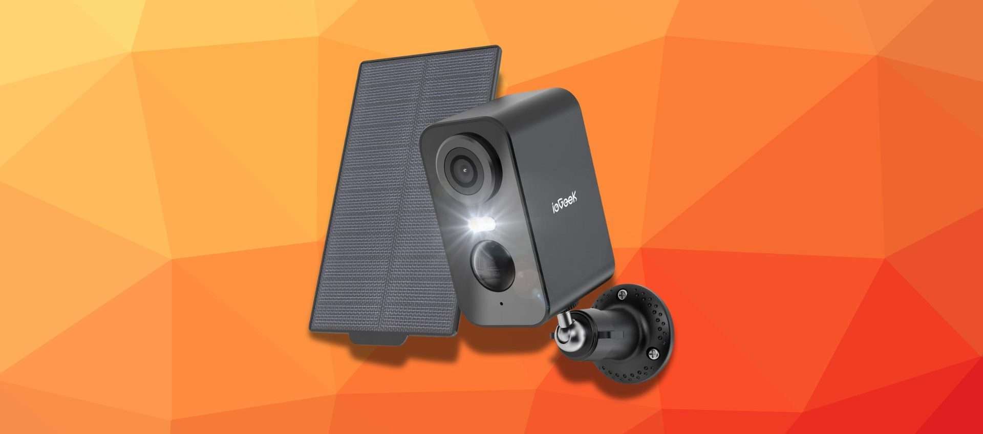 Telecamera sicurezza per esterni con pannello solare: offerta lampo, oggi risparmi Telecamera sicurezza per esterni con pannello solare: offerta lampo, oggi risparmi