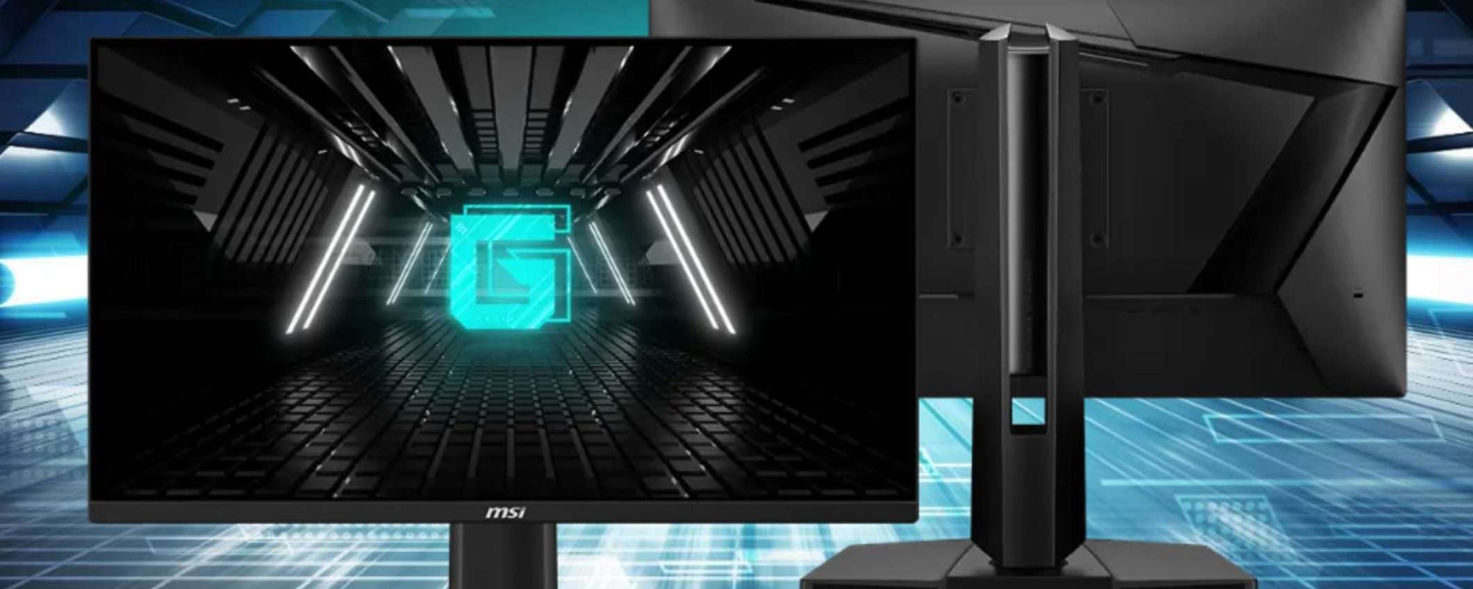 APPENA 149€ su Amazon per il monitor da gaming MSI da 24.5 APPENA 149€ su Amazon per il monitor da gaming MSI da 24.5