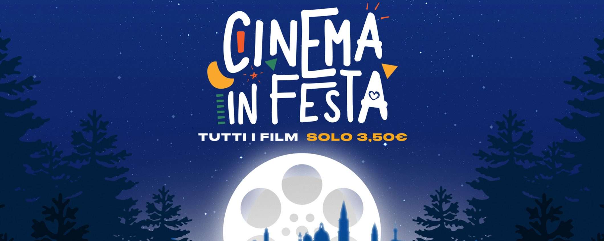 Voglia di cinema? Per 5 giorni tutti i film costeranno soltanto 3,50€ Voglia di cinema? Per 5 giorni tutti i film costeranno soltanto 3,50€