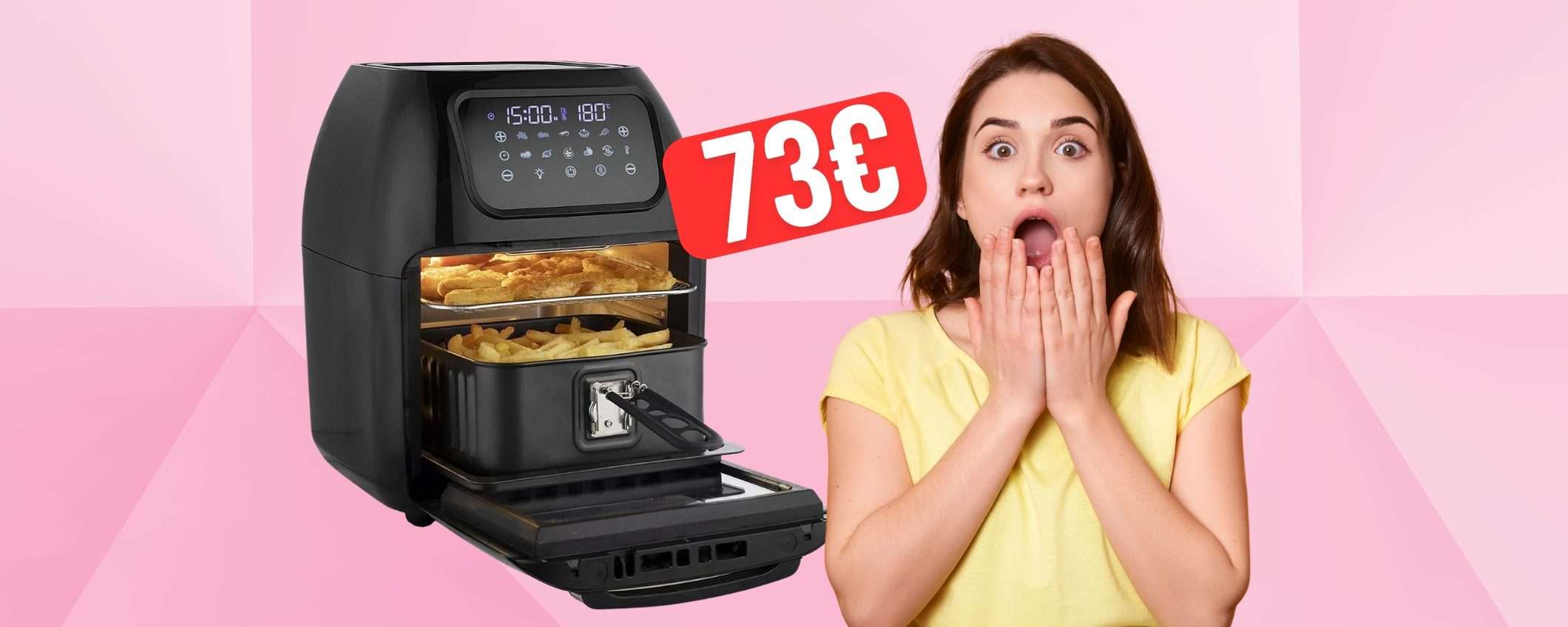 Friggitrice ad aria a 73€ è una FAVOLA, solo su eBay con codice segreto Friggitrice ad aria a 73€ è una FAVOLA, solo su eBay con codice segreto