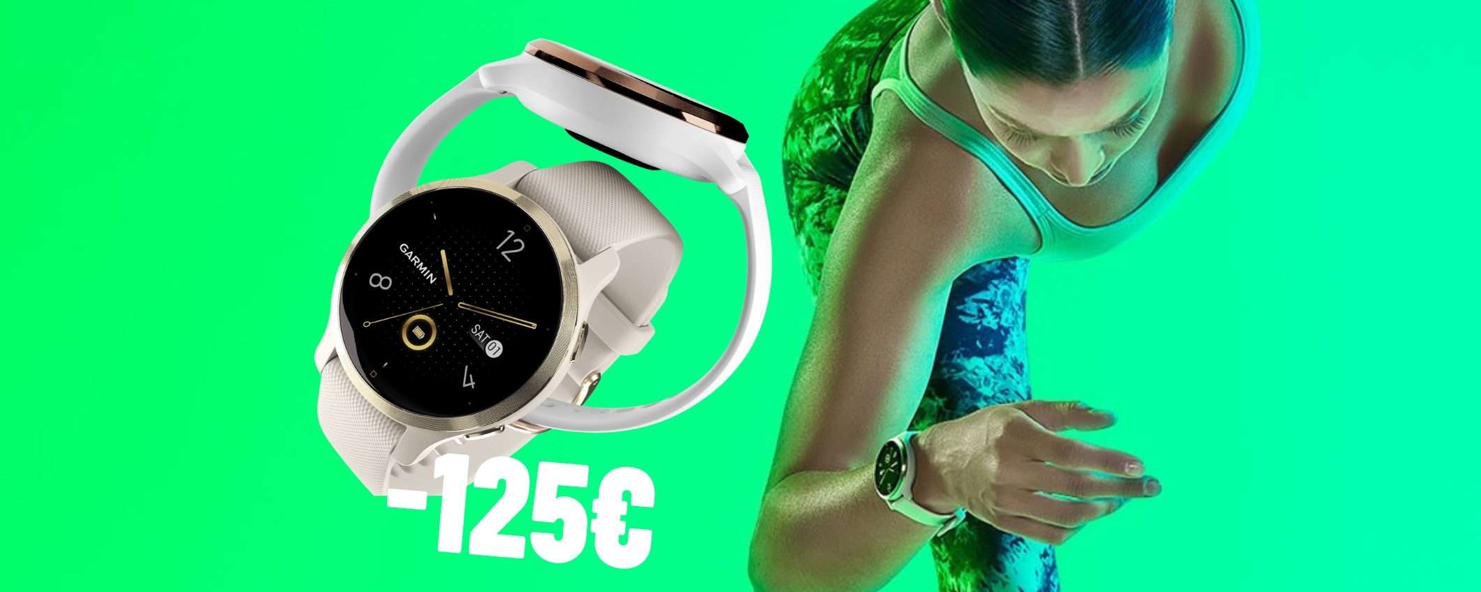 Garmin Venu 2S: smartwatch progettato per una vita dinamica (-125€) Garmin Venu 2S: smartwatch progettato per una vita dinamica (-125€)