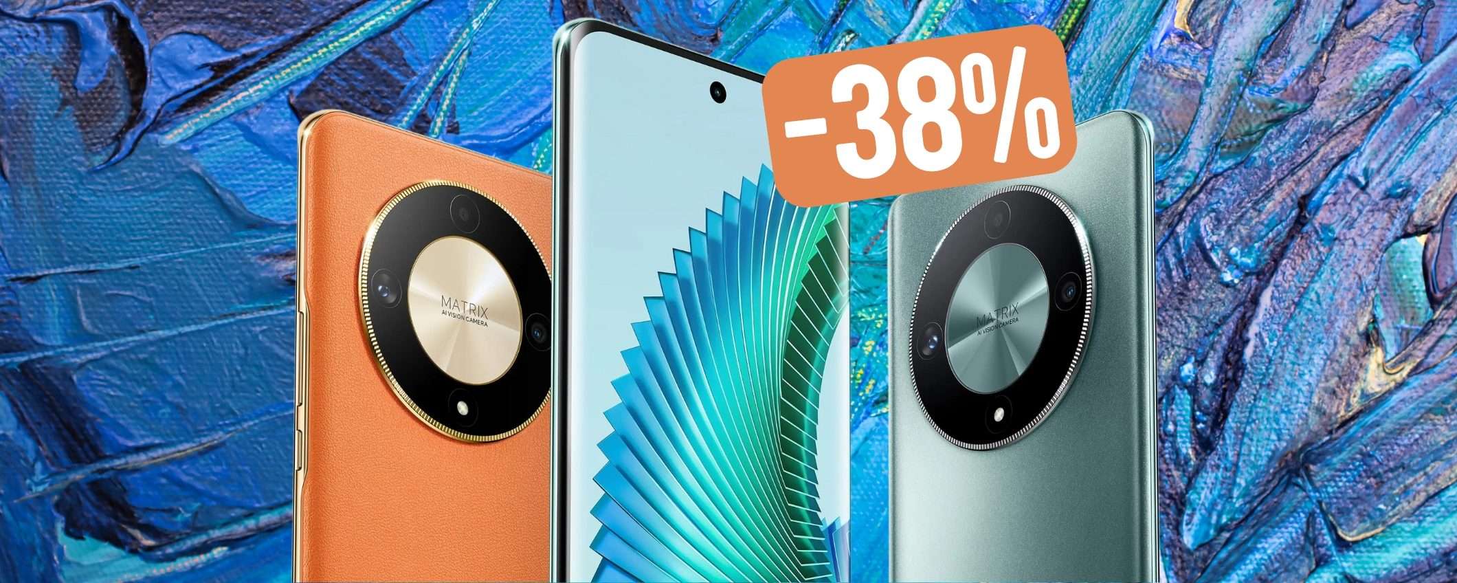 HONOR Magic6 lite 5G: fotocamera da 108 MP e 256GB di memoria (-38%) HONOR Magic6 lite 5G: fotocamera da 108 MP e 256GB di memoria (-38%)