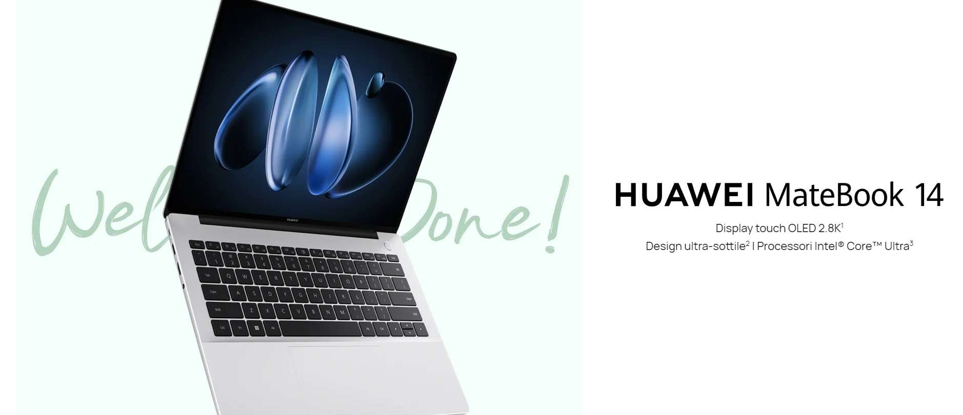 Huawei MateBook 14 con Core Ultra 5 e display OLED: super prezzo su Amazon (anche a rate) Huawei MateBook 14 con Core Ultra 5 e display OLED: super prezzo su Amazon (anche a rate)