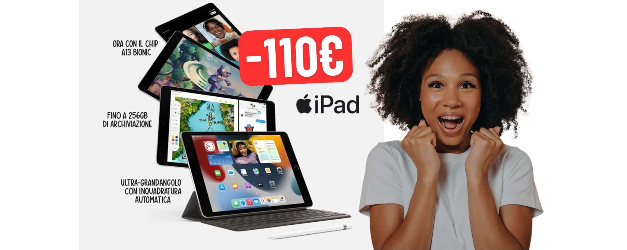 iPad di 9ª generazione (modello 2021) da 10,2 iPad di 9ª generazione (modello 2021) da 10,2