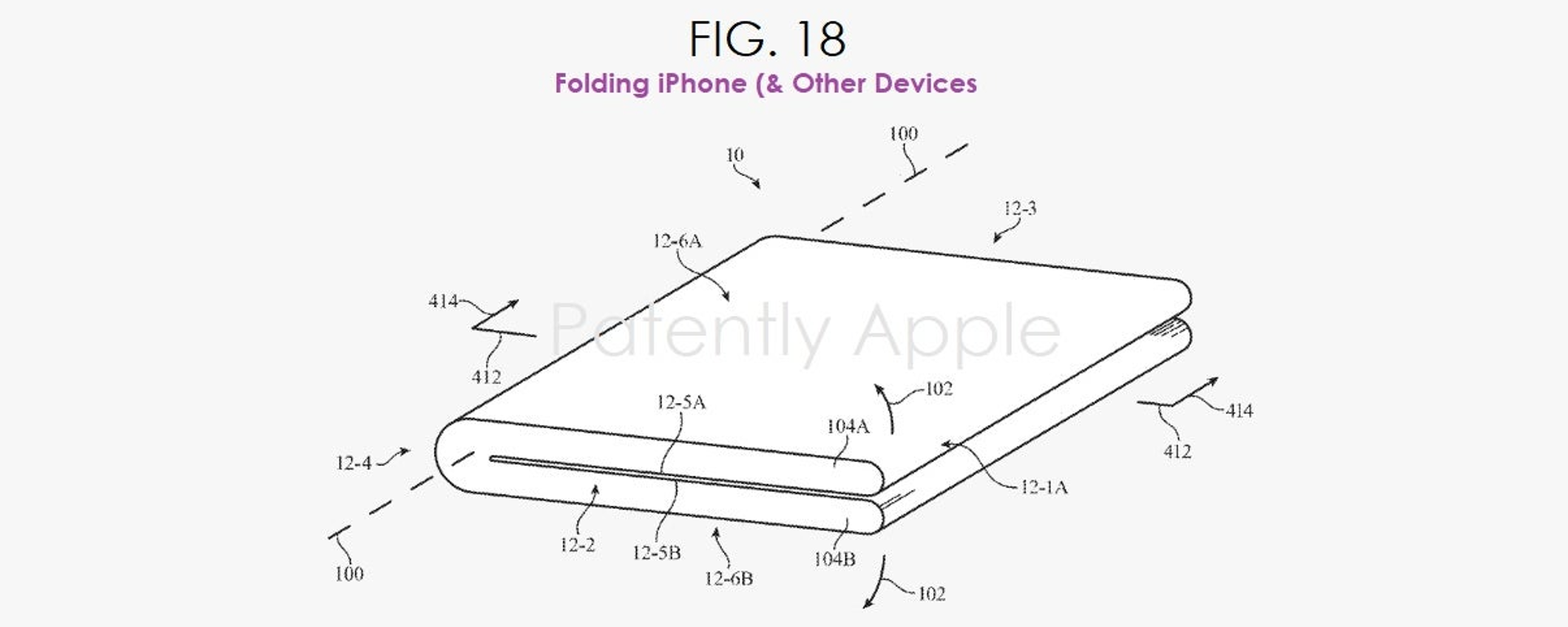 iPhone pieghevole di Apple: un progetto tutt'altro che abbandonato iPhone pieghevole di Apple: un progetto tutt'altro che abbandonato