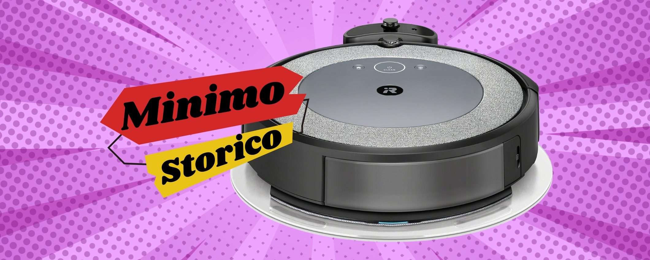 iRobot Roomba Combo i5 al minimo storico: aspira e lava in una passata iRobot Roomba Combo i5 al minimo storico: aspira e lava in una passata