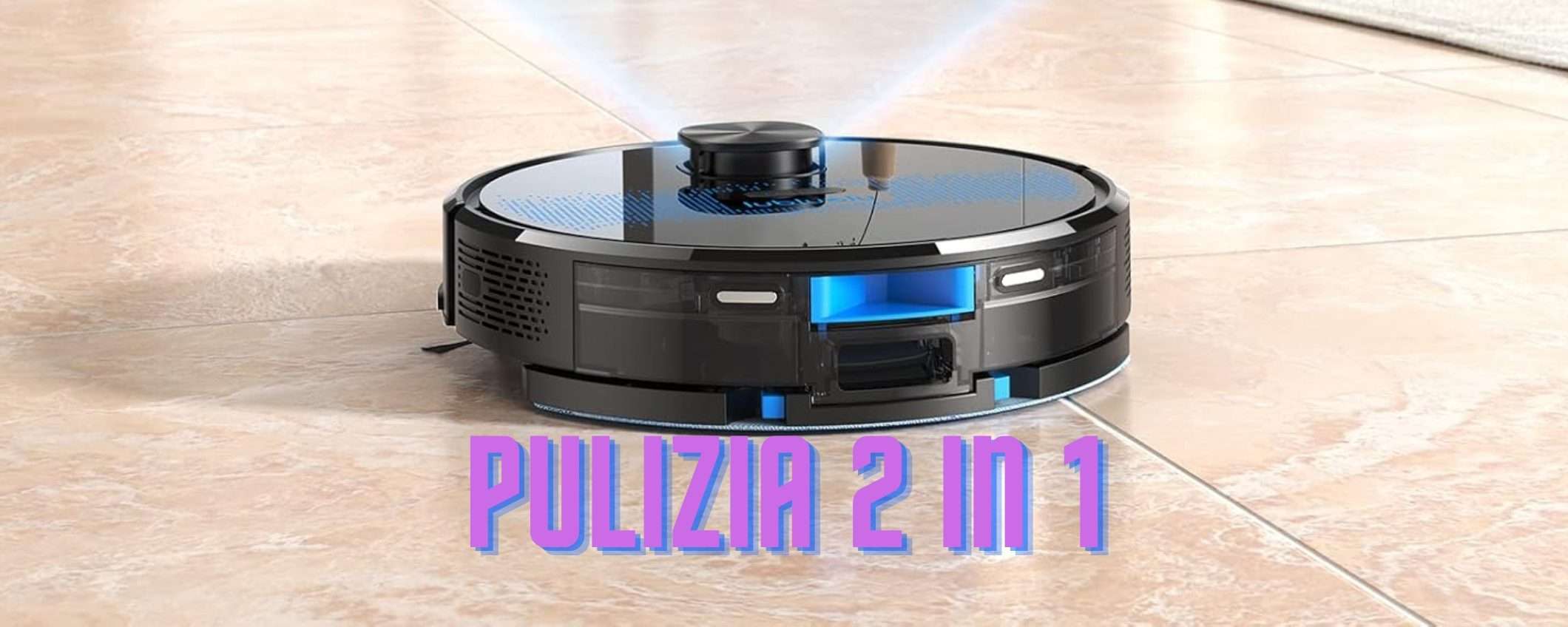 Mappatura, aspirazione e lavaggio: con questo robot è tutto più semplice Mappatura, aspirazione e lavaggio: con questo robot è tutto più semplice