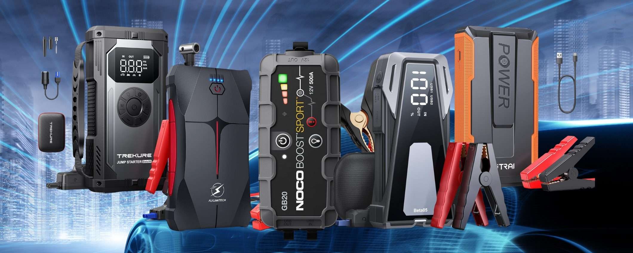 I migliori avviatori di emergenza per non rimanere con la batteria a terra I migliori avviatori di emergenza per non rimanere con la batteria a terra