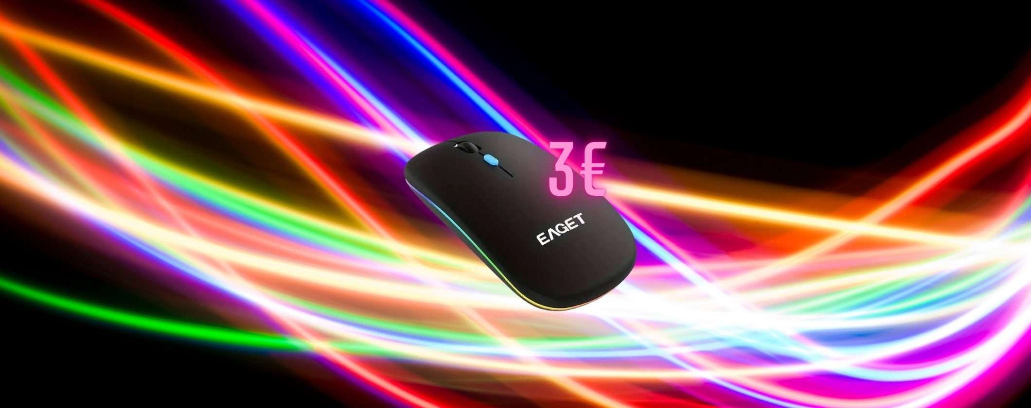 Mouse Wireless EAGET: altissima qualità a soli 3€ su TEMU Mouse Wireless EAGET: altissima qualità a soli 3€ su TEMU