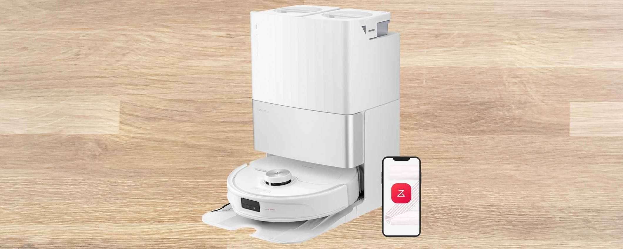 roborock Qrevo Master: il potentissimo robot aspirapolvere (10000 Pa) in doppio sconto Amazon roborock Qrevo Master: il potentissimo robot aspirapolvere (10000 Pa) in doppio sconto Amazon