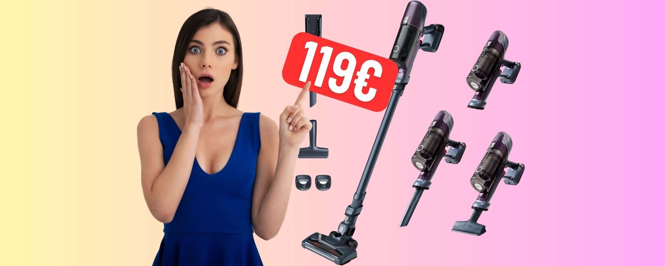 Rowenta X-PERT: un aspirapolvere che costa poco e aspira tutto (119€) Rowenta X-PERT: un aspirapolvere che costa poco e aspira tutto (119€)