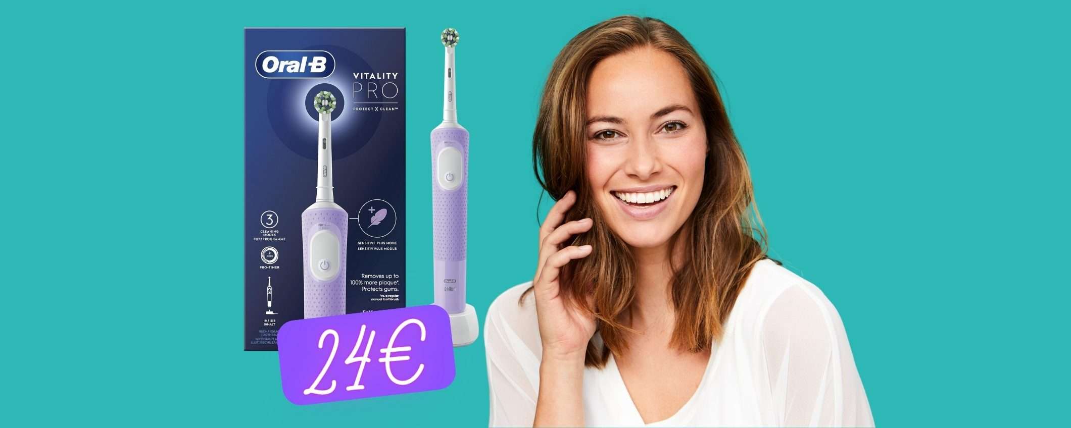 Lo spazzolino elettrico Oral-B Vitality Pro ha il miglior rapporto qualità prezzo Lo spazzolino elettrico Oral-B Vitality Pro ha il miglior rapporto qualità prezzo