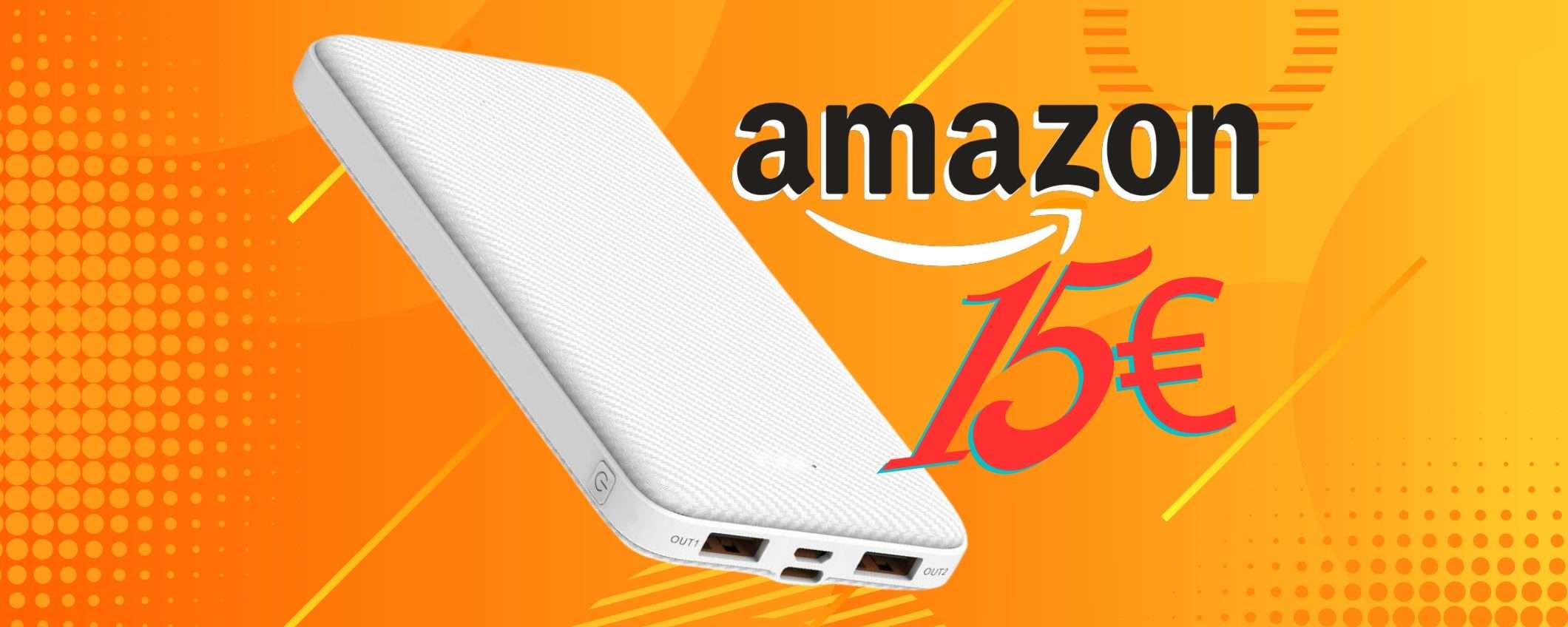 Sei spesso fuori casa? Compra questo Power Bank ultra sottile da 12000mAh Sei spesso fuori casa? Compra questo Power Bank ultra sottile da 12000mAh
