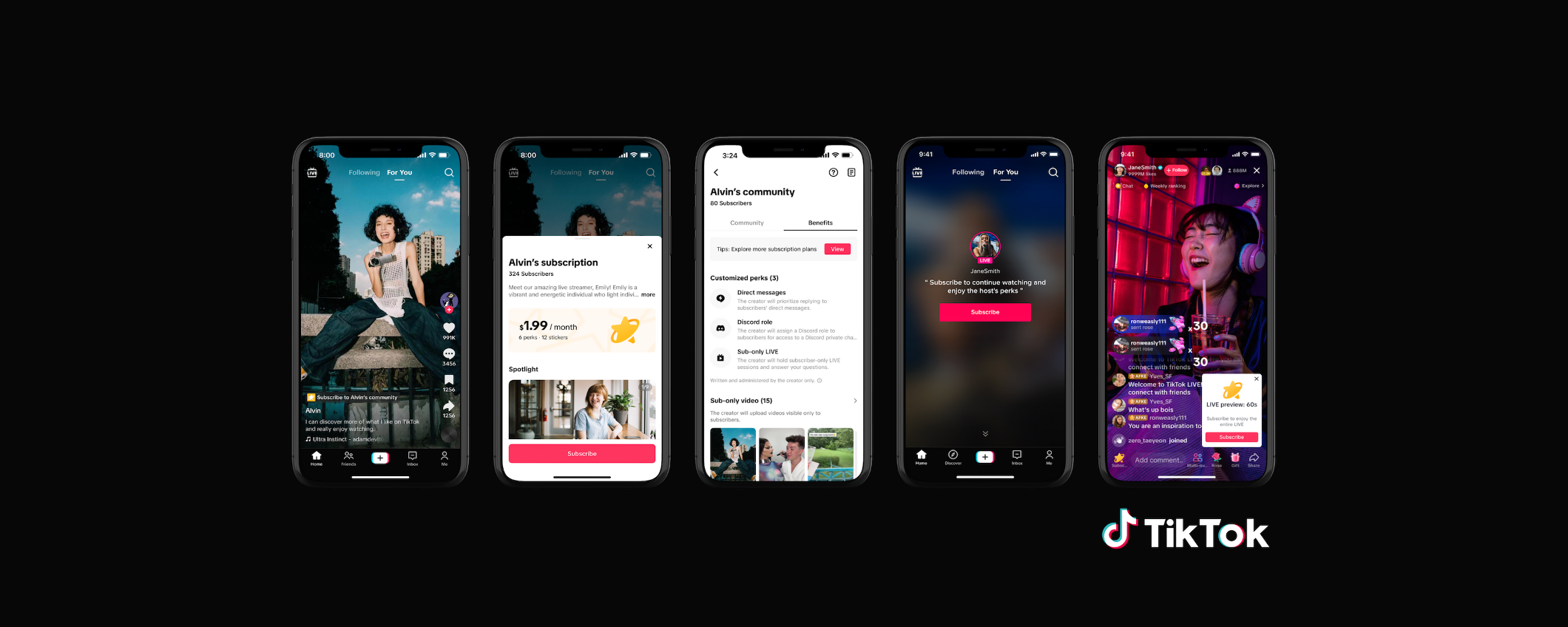 TikTok, nuova modalità di abbonamento ai creator: come funziona