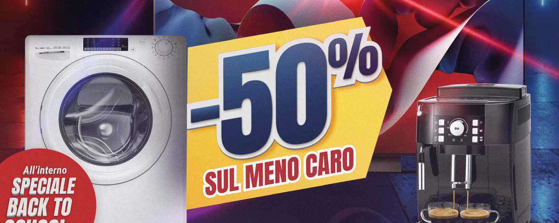 Volantino Trony, torna il 50% di sconto sul secondo prodotto acquistato Volantino Trony, torna il 50% di sconto sul secondo prodotto acquistato