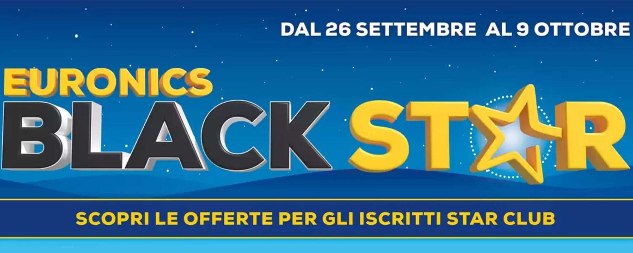 Volantino Euronics, ci sono le offerte Star Club: PC e smartphone scontatissimi Volantino Euronics, ci sono le offerte Star Club: PC e smartphone scontatissimi