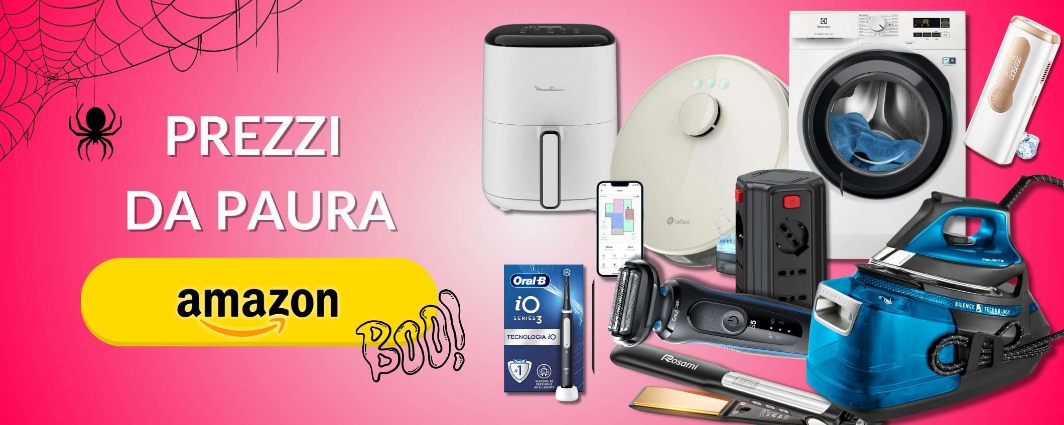 Sconti da paura su Amazon: 10 offerte CASA a cui non rinunciare Sconti da paura su Amazon: 10 offerte CASA a cui non rinunciare