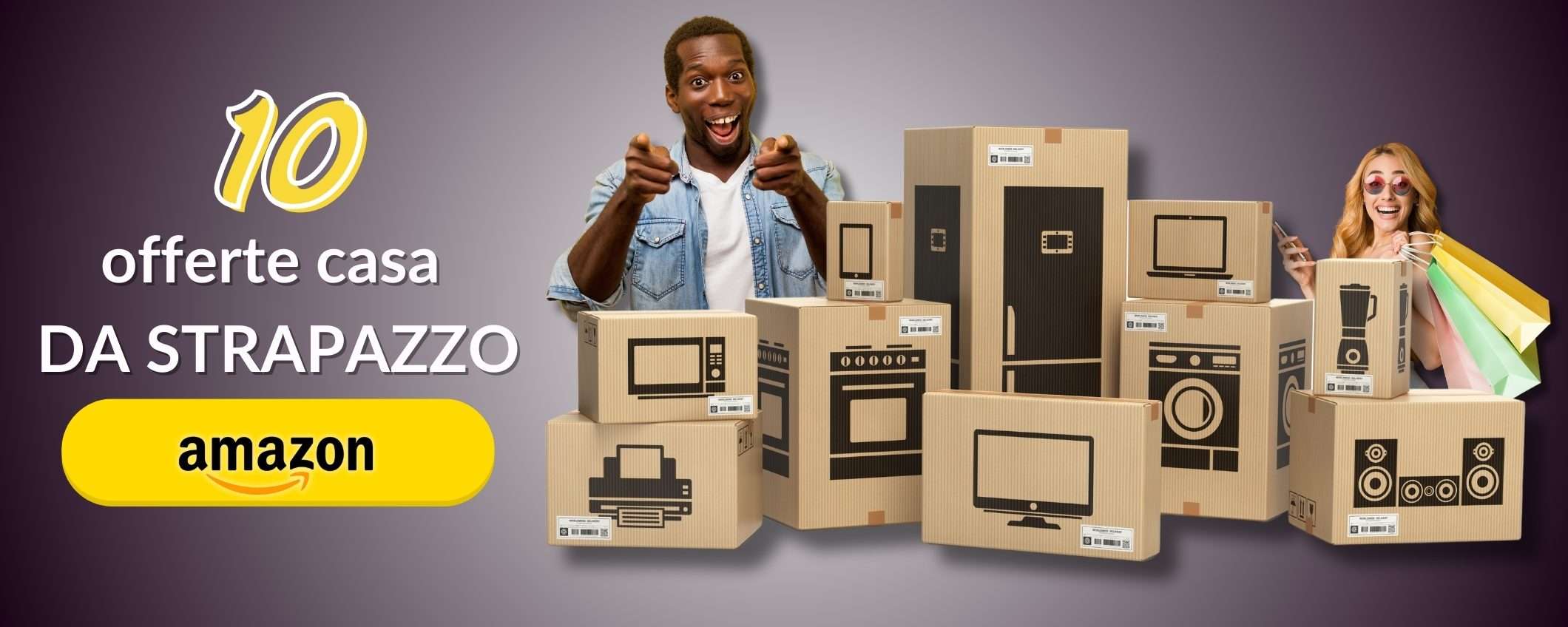 10 prodotti per la casa: elettrodomestici e non solo in gran sconto Amazon 10 prodotti per la casa: elettrodomestici e non solo in gran sconto Amazon