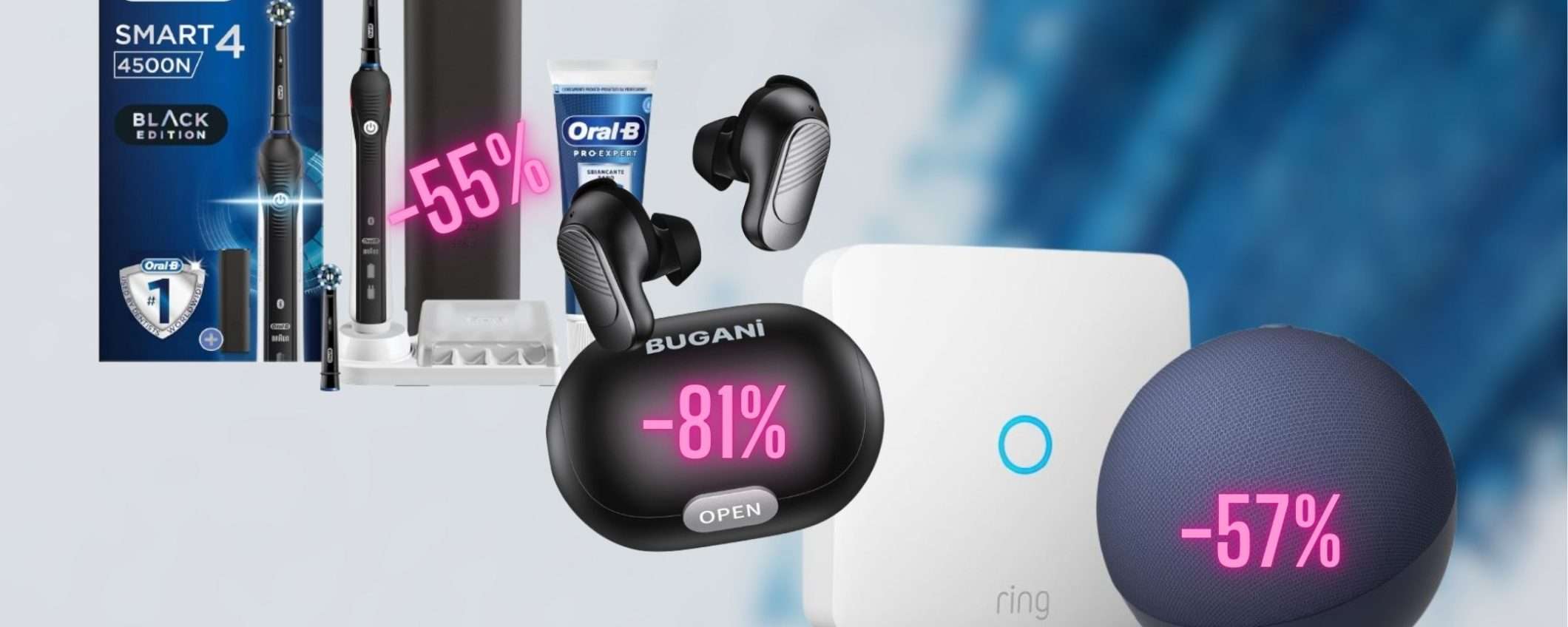 Amazon sconti dal 50% all'83%: solo prezzi SHOCK, a partire da 13,99€