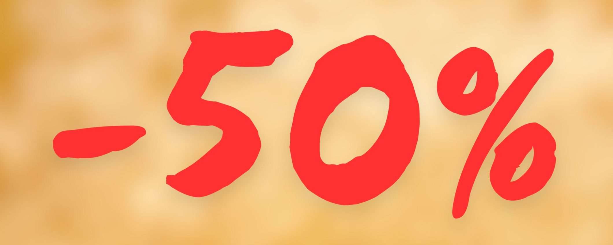Amazon SVENDITA scellerata: solo sconti del 50% su tanti prodotti (da 9,50€) Amazon SVENDITA scellerata: solo sconti del 50% su tanti prodotti (da 9,50€)