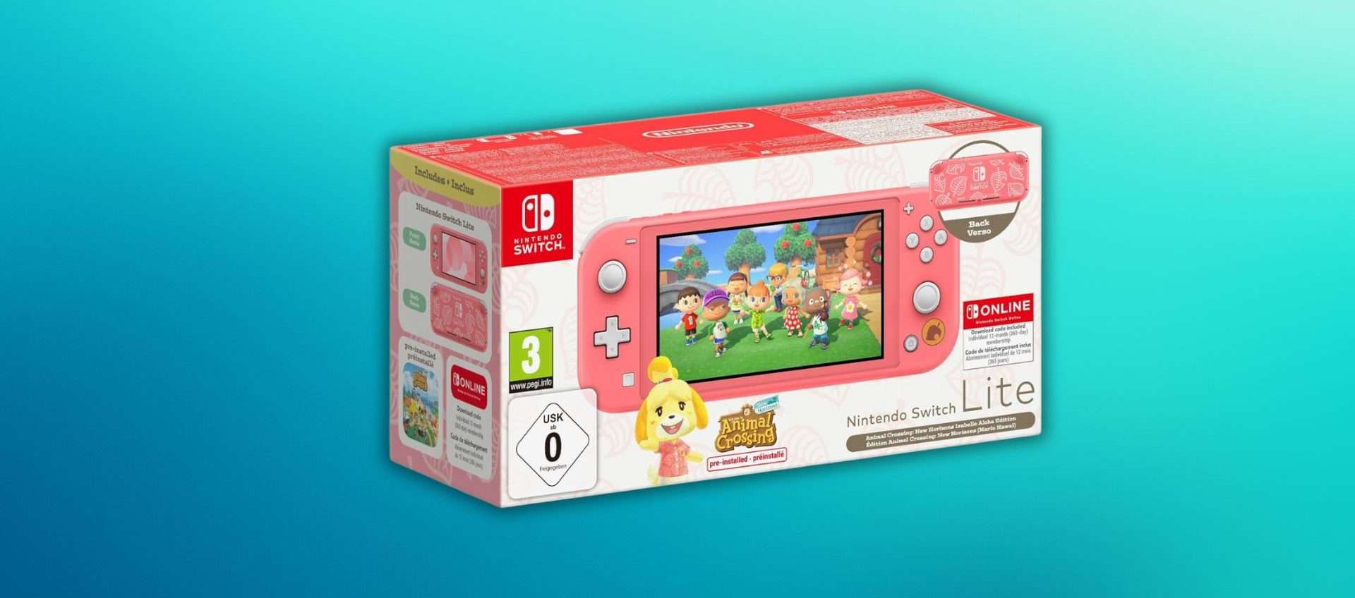 Switch Lite Animal Crossing Aloha Edition a 187,99€: offerta limitatissima Switch Lite Animal Crossing Aloha Edition a 187,99€: offerta limitatissima