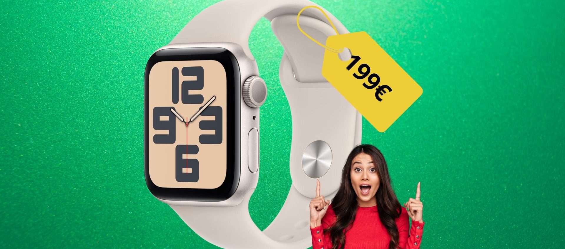 Solo 199€ per il mitico Apple Watch SE: nuovo minimo storico imperdibile Solo 199€ per il mitico Apple Watch SE: nuovo minimo storico imperdibile