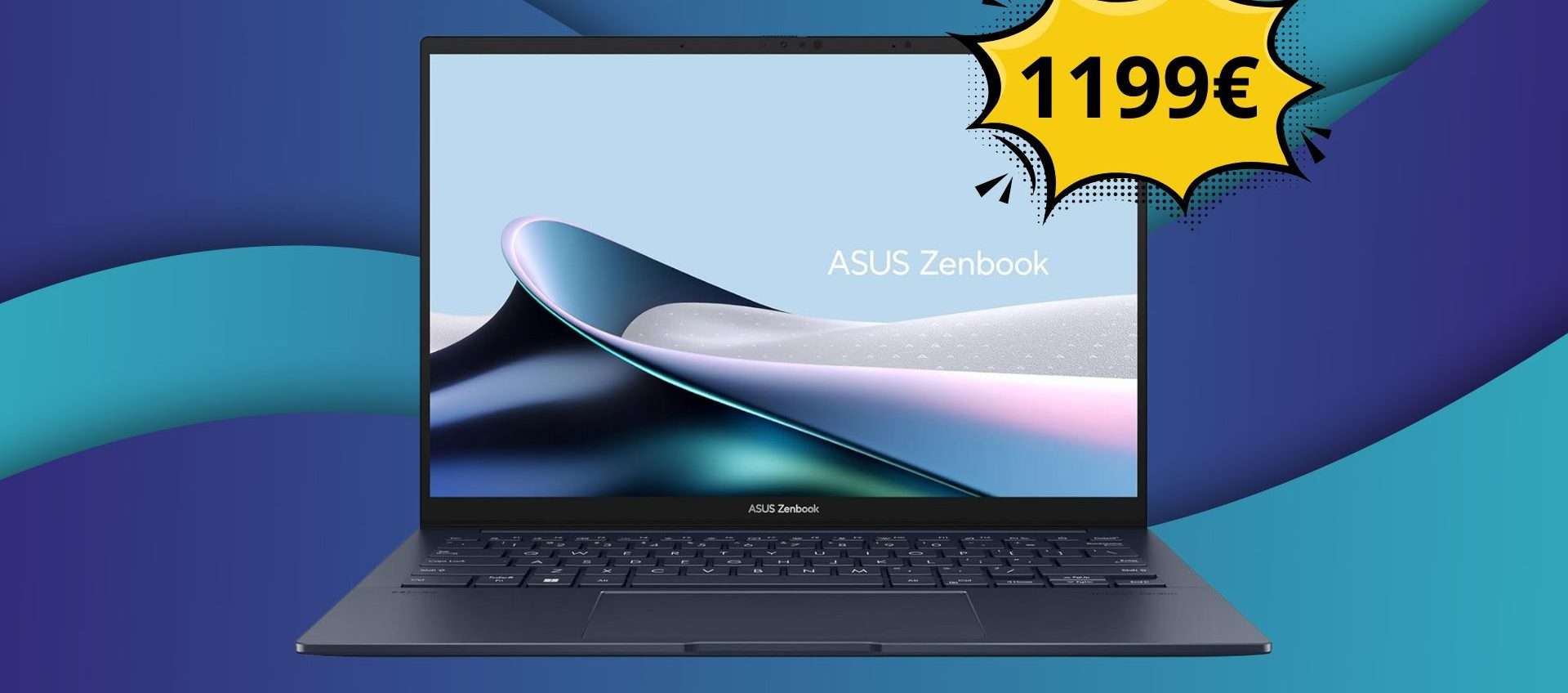 Asus Zenbook 14 OLED, ottimo prezzo: Intel Core Ultra 7 e 16GB di RAM (Amazon) Asus Zenbook 14 OLED, ottimo prezzo: Intel Core Ultra 7 e 16GB di RAM (Amazon)