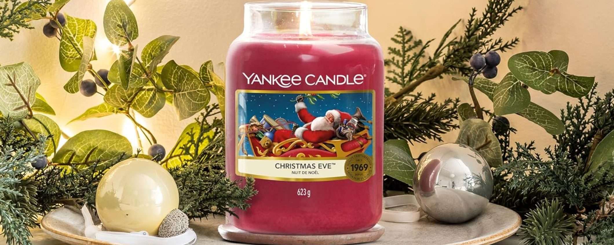 La candela natalizia di Yankee Candle in giara grande è in offertissima Amazon (-31%) La candela natalizia di Yankee Candle in giara grande è in offertissima Amazon (-31%)