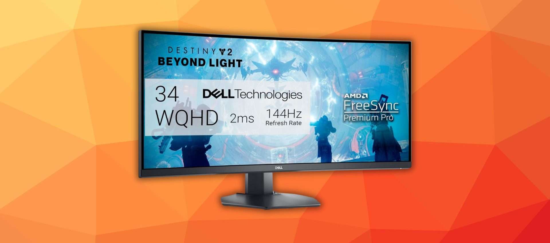 Dell, sconto del 21% su questo IMMENSO monitor curvo da gaming (Amazon) Dell, sconto del 21% su questo IMMENSO monitor curvo da gaming (Amazon)