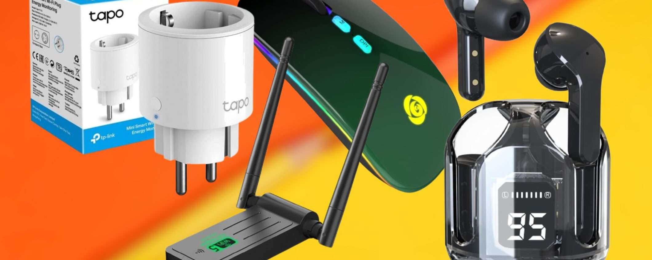 Amazon fuori controllo: 10 occasioni TECH SHOCK a meno di 10€ Amazon fuori controllo: 10 occasioni TECH SHOCK a meno di 10€