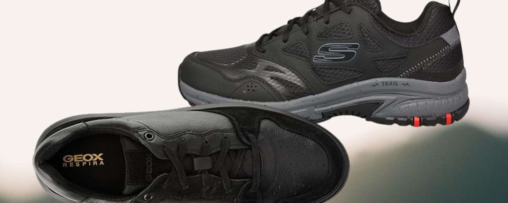 Geox e Skechers da 25€ su Amazon: tempo di FUORITUTTO sulle migliori scarpe Geox e Skechers da 25€ su Amazon: tempo di FUORITUTTO sulle migliori scarpe