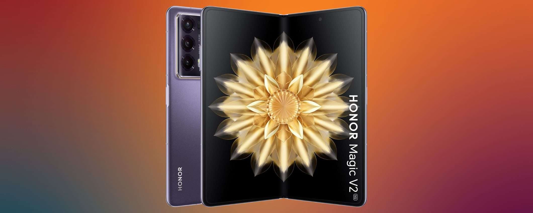HONOR Magic V2: lo smartphone pieghevole 16+512GB è al minimo storico HONOR Magic V2: lo smartphone pieghevole 16+512GB è al minimo storico