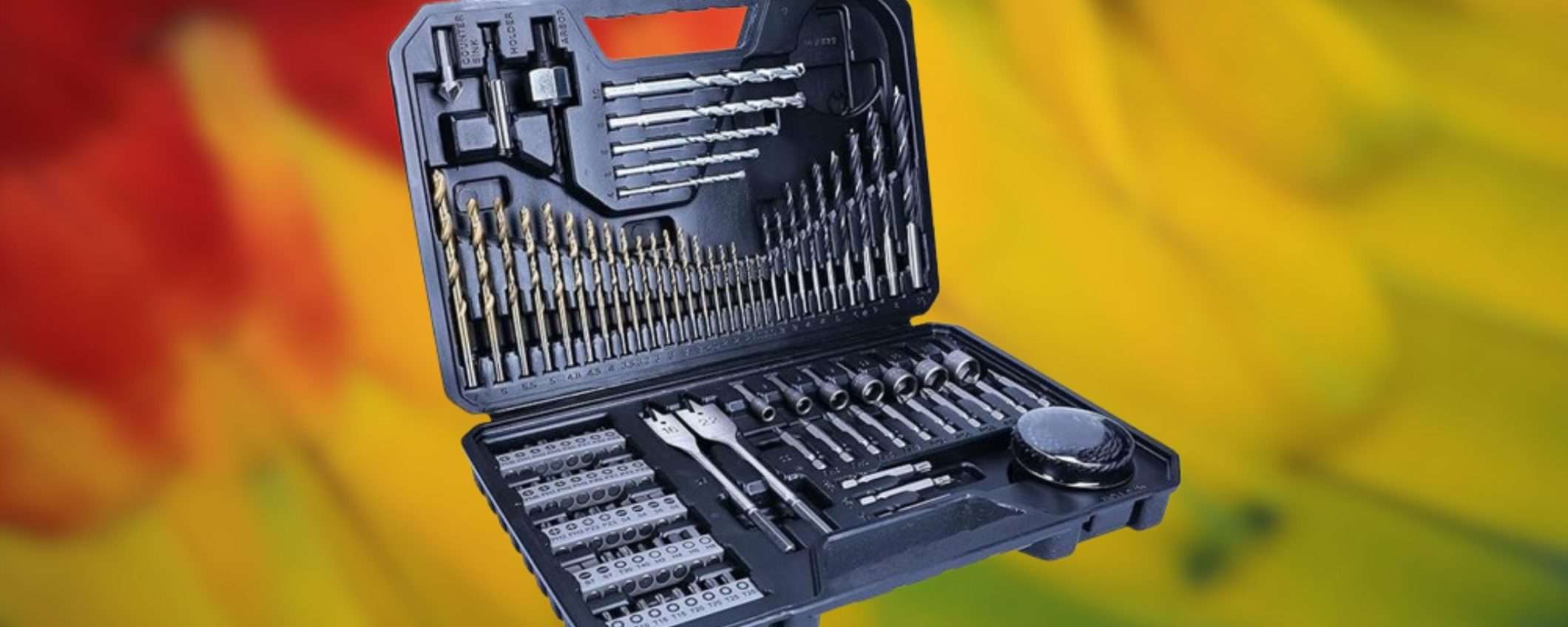 Bosch colpo GROSSO su Amazon: l'iconico kit 103 in 1 crolla a 19€ Bosch colpo GROSSO su Amazon: l'iconico kit 103 in 1 crolla a 19€