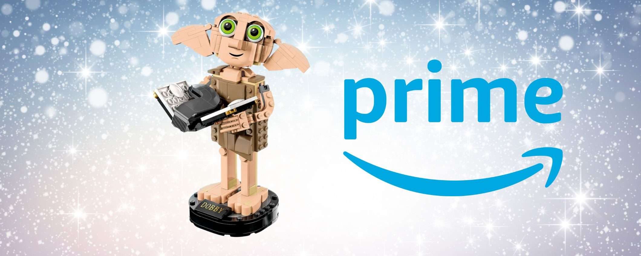 LEGO Harry Potter Dobby L'Elfo Domestico: offerta da record per la Festa Prime LEGO Harry Potter Dobby L'Elfo Domestico: offerta da record per la Festa Prime