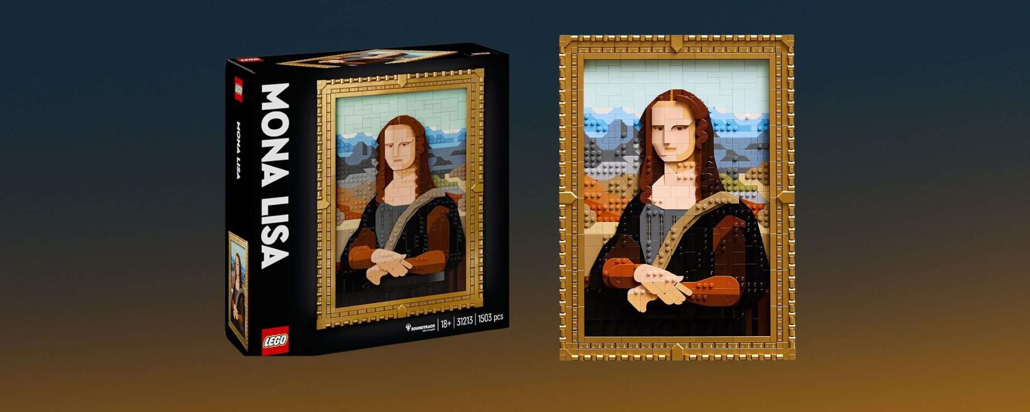 Il nuovo set LEGO Gioconda è arrivato su Amazon: acquistalo subito Il nuovo set LEGO Gioconda è arrivato su Amazon: acquistalo subito