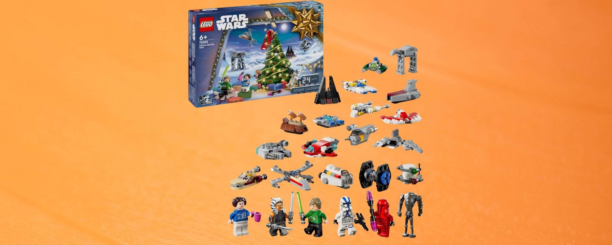 LEGO Star Wars Calendario Dell'Avvento 2024: già disponibile e in offerta (Amazon) LEGO Star Wars Calendario Dell'Avvento 2024: già disponibile e in offerta (Amazon)