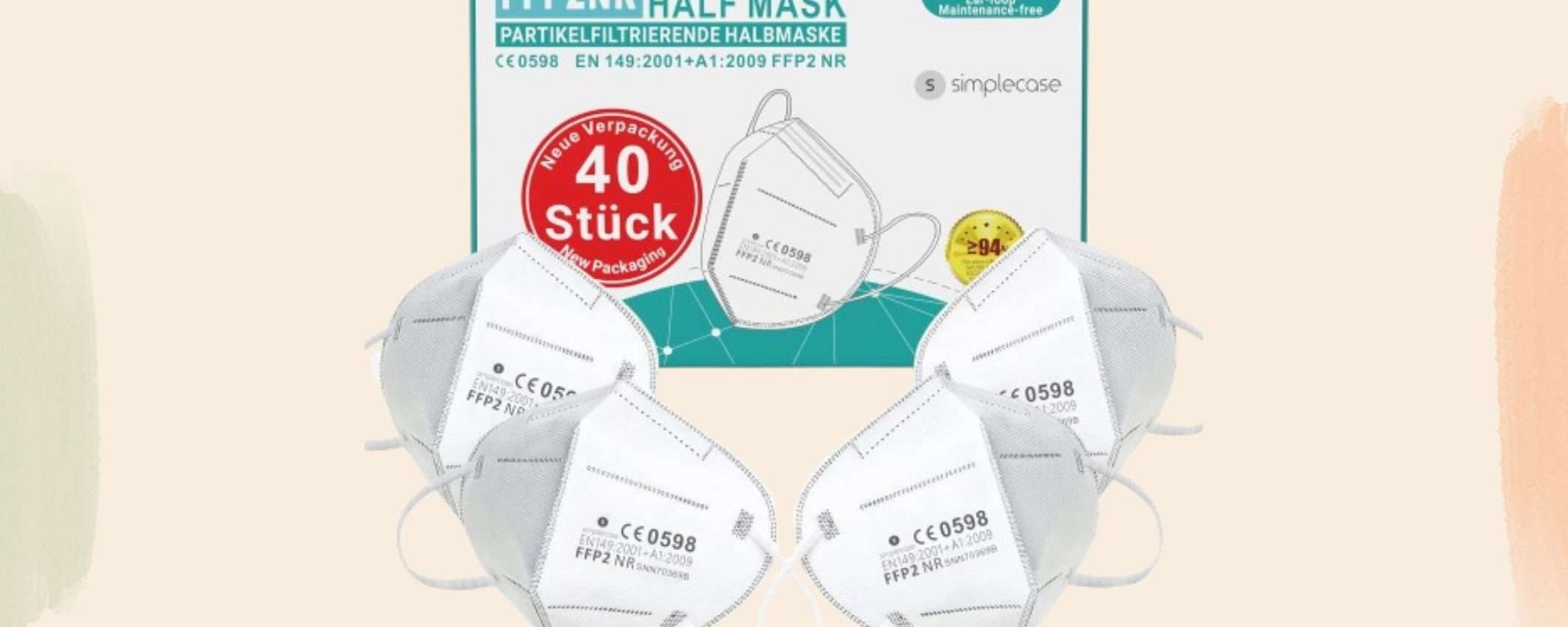 Mascherine FFP2 CE a 0,16€ su Amazon: scorta di qualità da 40 unità a 6,54€ Mascherine FFP2 CE a 0,16€ su Amazon: scorta di qualità da 40 unità a 6,54€